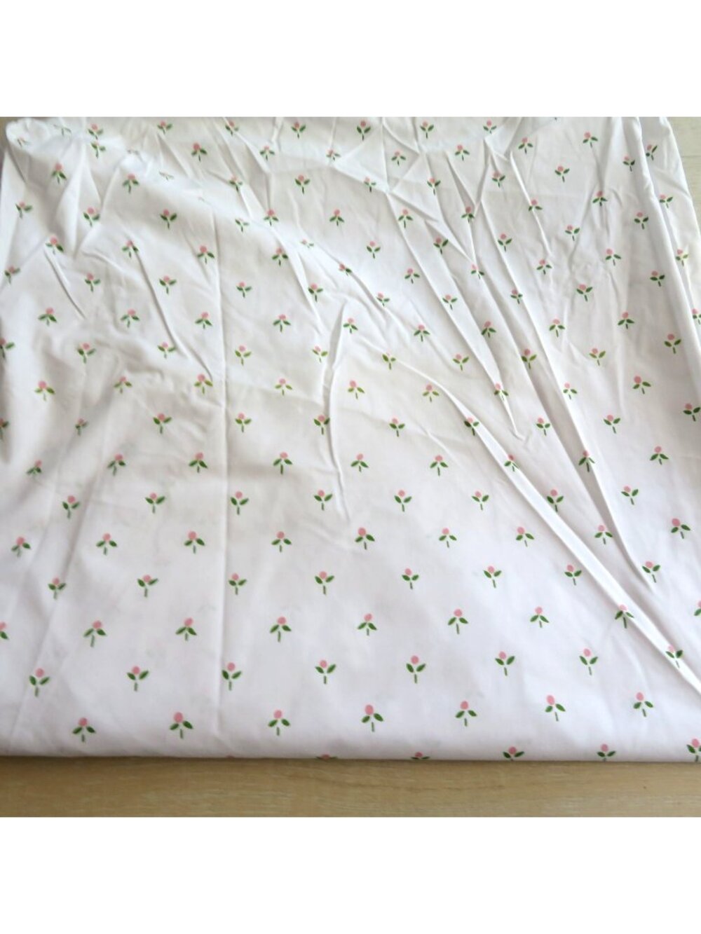 Vintage Laura Ashley Castleberry Pink Tulip Floral Twin Fitted Sheet